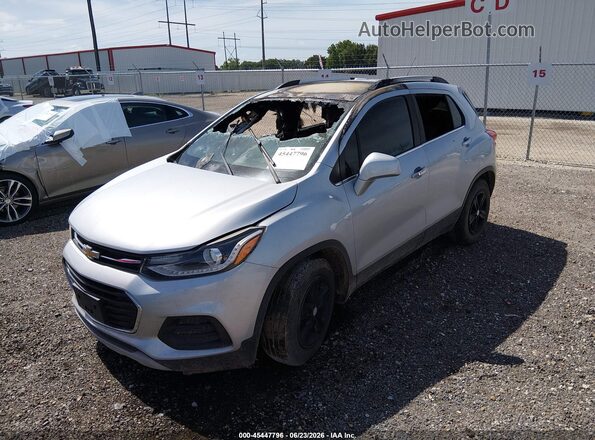 3GNCJLSB0LL317091 2020 CHEVROLET TRAX Gray წინა მარცხენა ხედი სამი მეოთხედიდან