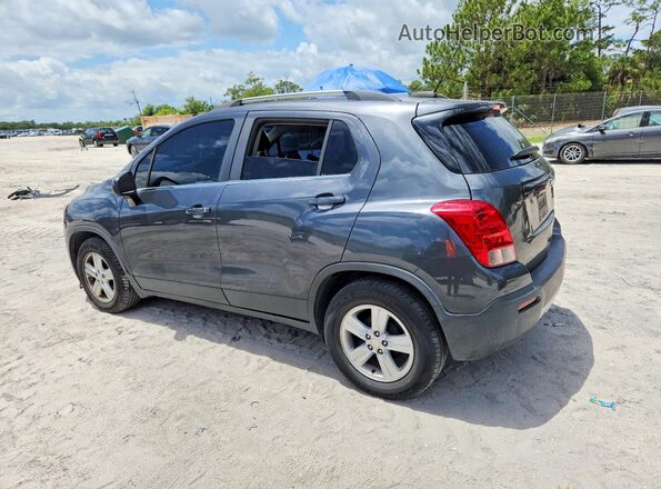 3GNCJLSB1GL166946 2016 CHEVROLET TRAX Gray 