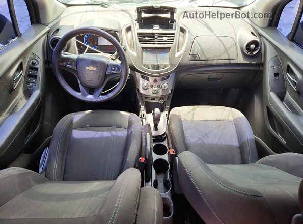 3GNCJLSB1GL166946 2016 CHEVROLET TRAX Gray 