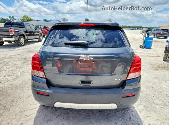 3GNCJLSB1GL166946 2016 CHEVROLET TRAX Gray 