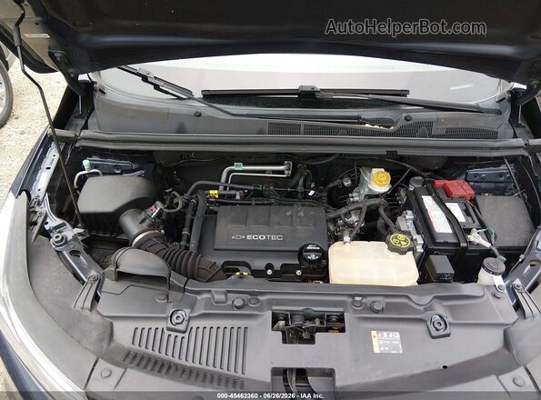 3GNCJLSB1JL166551 2018 CHEVROLET TRAX Dark Blue Вид сзади