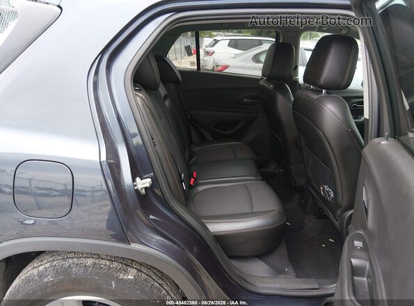 3GNCJLSB1JL166551 2018 CHEVROLET TRAX Dark Blue Вид наклейки с VIN-кодом