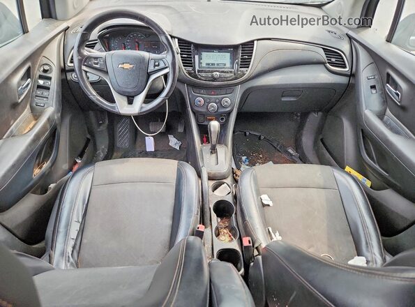 3GNCJLSB2HL186642 2017 CHEVROLET TRAX Black 