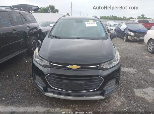3GNCJLSB3HL234617 2017 CHEVROLET TRAX Black Вид панелі приладів