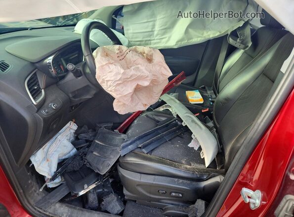 3GNCJLSB3JL160041 2018 CHEVROLET TRAX Maroon Սալոնի դիմացի տեսք