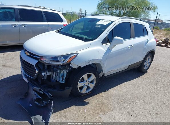 3GNCJLSB3JL170407 2018 CHEVROLET TRAX White Передня ліва чверть
