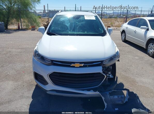 3GNCJLSB3JL170407 2018 CHEVROLET TRAX White Вид щитка приладів