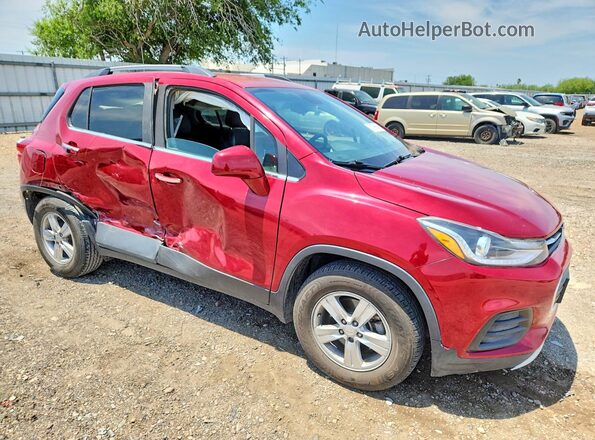 3GNCJLSB3JL185814 2018 CHEVROLET TRAX Burgundy Front right