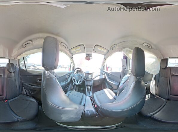 3GNCJLSB3JL185814 2018 CHEVROLET TRAX Burgundy 360 interior view