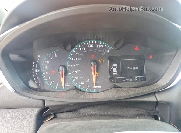 3GNCJLSB3KL236584 2019 CHEVROLET TRAX Tan Widok zestawu wskaźników