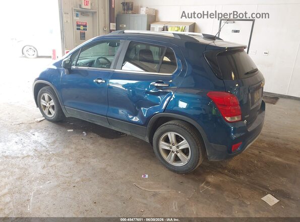 3GNCJLSB3LL133960 2020 CHEVROLET TRAX Blue Rear left