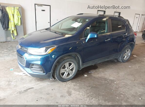 3GNCJLSB3LL133960 2020 CHEVROLET TRAX Blue Front left