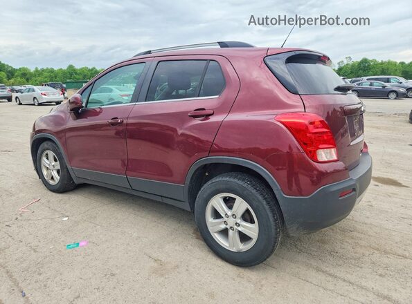 3GNCJLSB4GL223317 2016 CHEVROLET TRAX Maroon 