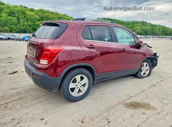 3GNCJLSB4GL223317 2016 CHEVROLET TRAX Maroon 