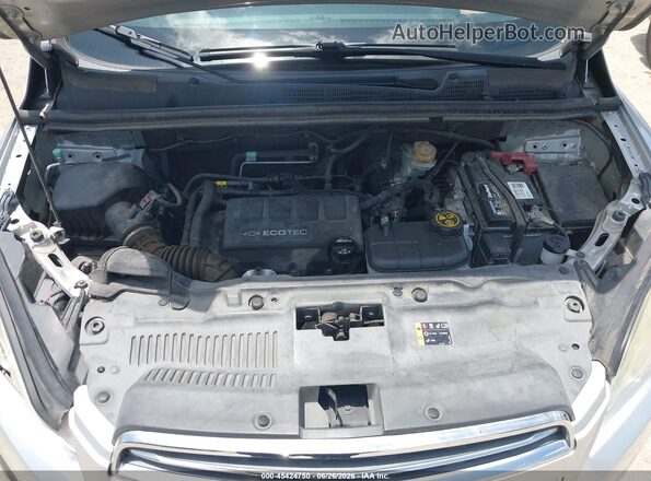 3GNCJLSB4GL254972 2016 CHEVROLET TRAX Silver Вид ззаду