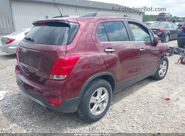3GNCJLSB4HL149673 2017 CHEVROLET TRAX Maroon Tył prawy