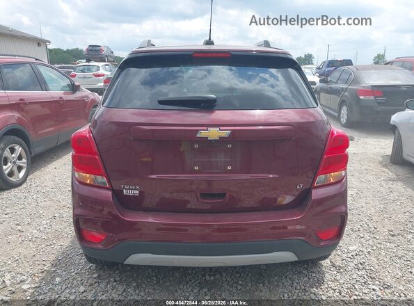 3GNCJLSB4HL149673 2017 CHEVROLET TRAX Maroon 