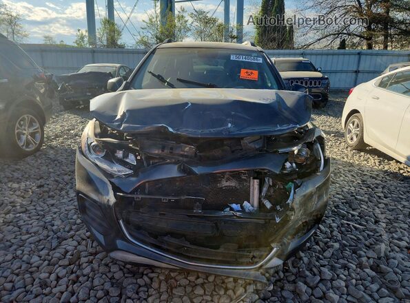 3GNCJLSB4HL189364 2017 CHEVROLET TRAX Gray Front view