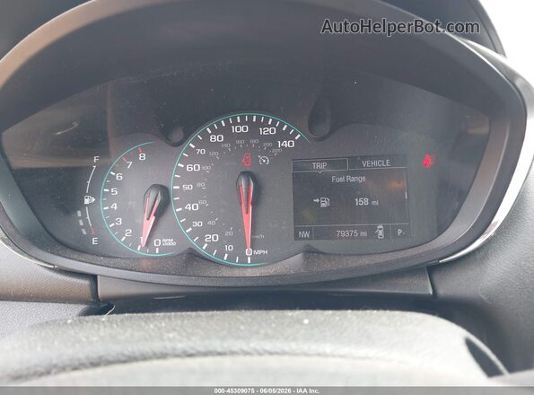 3GNCJLSB4JL212583 2018 CHEVROLET TRAX Silver Հետևի նստատեղերի տեսք