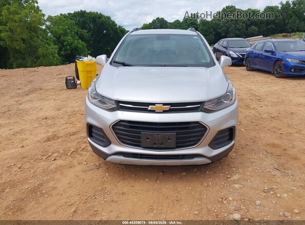 3GNCJLSB4JL212583 2018 CHEVROLET TRAX Silver Սարքավորումների վահանակի տեսք