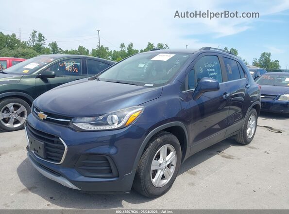 3GNCJLSB4KL272087 2019 CHEVROLET TRAX Purple Առջևի ձախ երեք քառորդ տեսարան