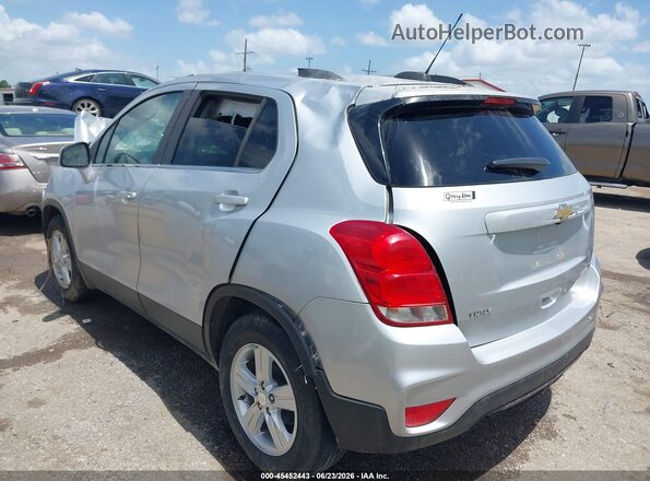 3GNCJLSB4LL310743 2020 CHEVROLET TRAX Серебряный Задняя левая четверть