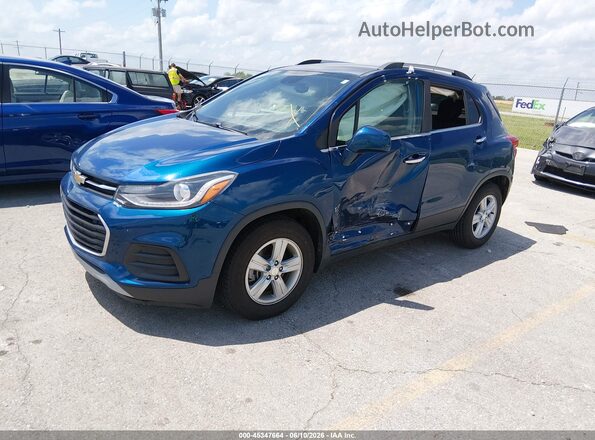 3GNCJLSB5KL350795 2019 CHEVROLET TRAX Blue Przód lewy