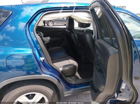 3GNCJLSB5KL350795 2019 CHEVROLET TRAX Blue Widok naklejki z numerem VIN