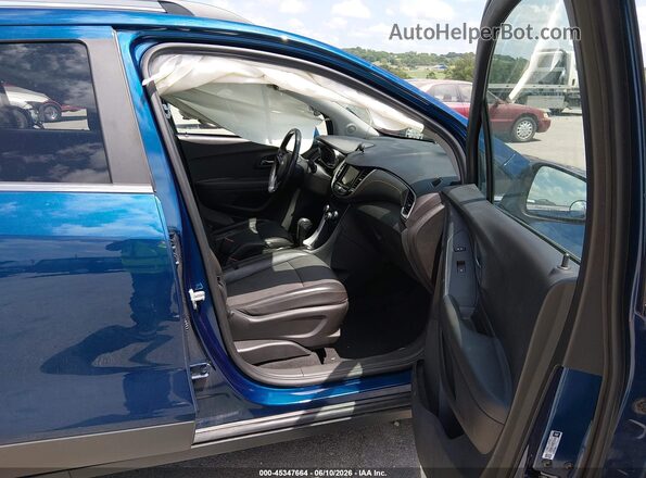 3GNCJLSB5KL350795 2019 CHEVROLET TRAX Blue Widok wnętrza z przodu