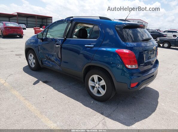 3GNCJLSB5KL350795 2019 CHEVROLET TRAX Blue Tył lewy