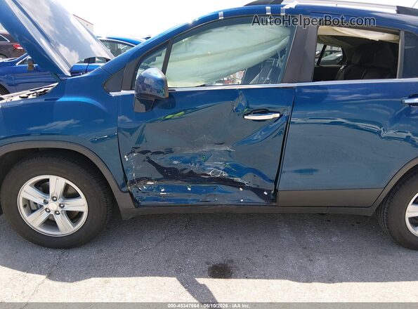 3GNCJLSB5KL350795 2019 CHEVROLET TRAX Blue Widok z przodu