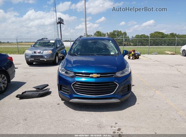 3GNCJLSB5KL350795 2019 CHEVROLET TRAX Blue Widok zestawu wskaźników