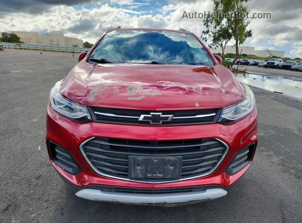 3GNCJLSB5LL163946 2020 CHEVROLET TRAX Burgundy 