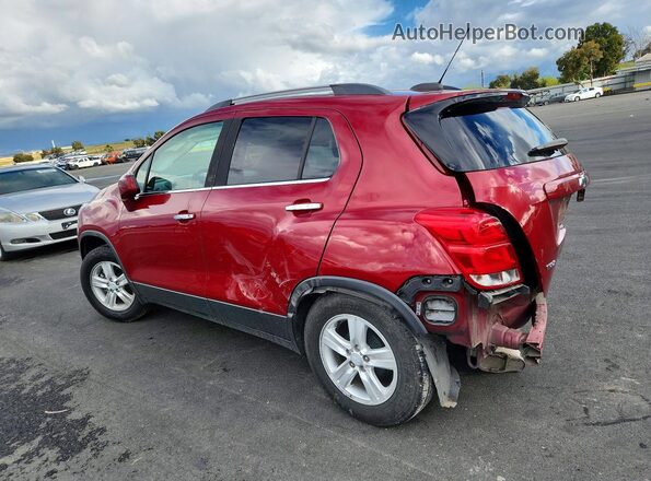 3GNCJLSB5LL163946 2020 CHEVROLET TRAX Burgundy 