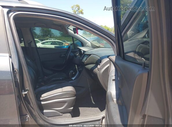 3GNCJLSB6HL218301 2017 CHEVROLET TRAX Gray წინა სალონის ხედი