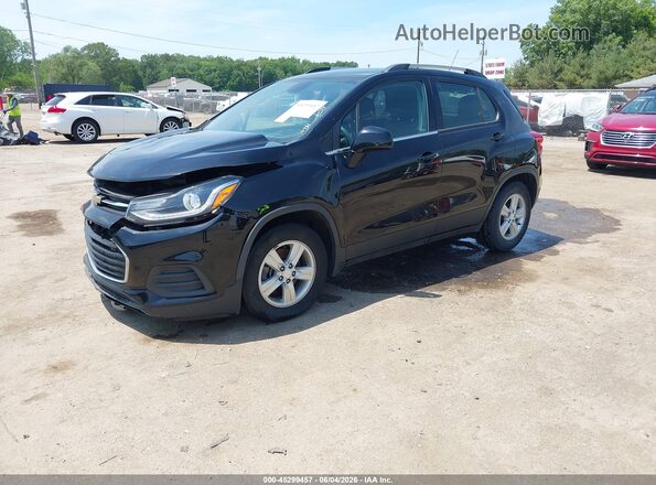 3GNCJLSB6KL283804 2019 CHEVROLET TRAX Black წინა მარცხენა ხედი სამი მეოთხედიდან