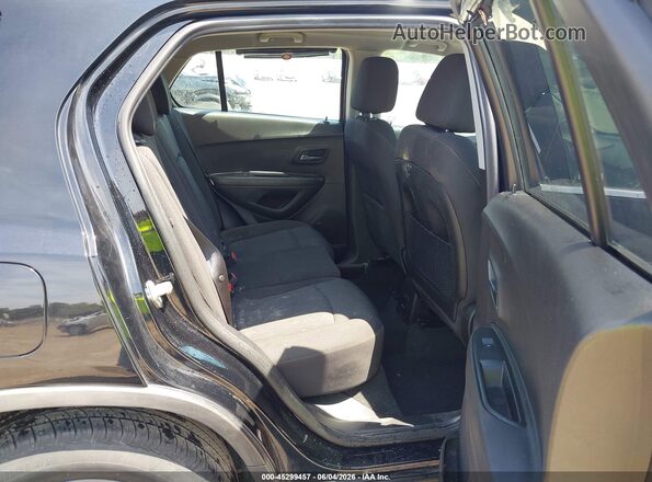 3GNCJLSB6KL283804 2019 CHEVROLET TRAX Black VIN კოდის სტიკერის ხედი