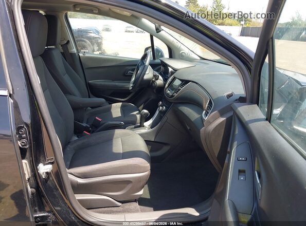 3GNCJLSB6KL283804 2019 CHEVROLET TRAX Black წინა სალონის ხედი