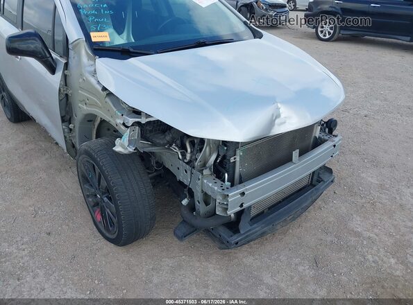 3GNCJLSB6LL121687 2020 CHEVROLET TRAX Silver Front view