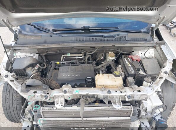 3GNCJLSB6LL121687 2020 CHEVROLET TRAX Silver Rear view