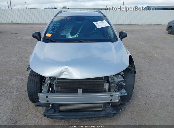 3GNCJLSB6LL121687 2020 CHEVROLET TRAX Silver Instrument cluster view