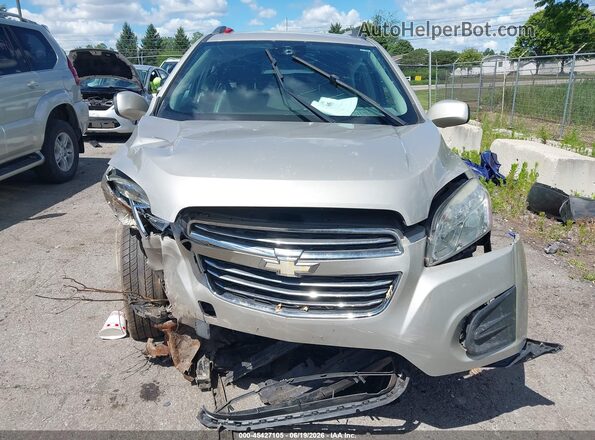 3GNCJLSB7GL269594 2016 CHEVROLET TRAX Champagne Widok deski rozdzielczej