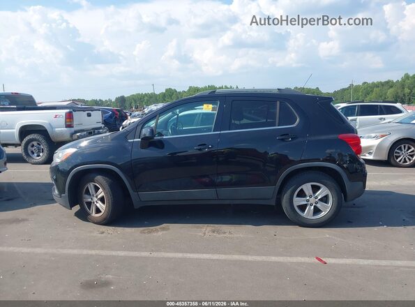 3GNCJLSB7JL258831 2018 CHEVROLET TRAX Black უკანა სალონის ხედი