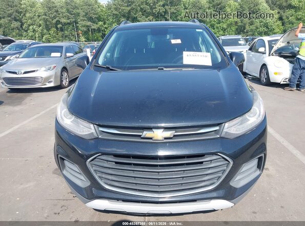 3GNCJLSB7JL258831 2018 CHEVROLET TRAX Black წინა პანელის ხედი
