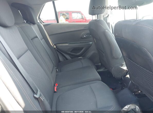 3GNCJLSB7JL258831 2018 CHEVROLET TRAX Black VIN კოდის სტიკერის ხედი