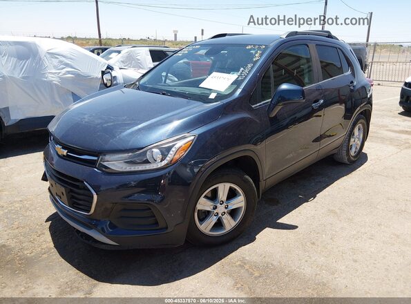 3GNCJLSB7JL362283 2018 CHEVROLET TRAX Dark Blue წინა მარცხენა ხედი სამი მეოთხედიდან