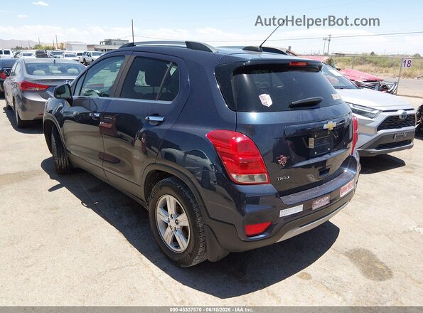 3GNCJLSB7JL362283 2018 CHEVROLET TRAX Dark Blue უკანა მარცხენა