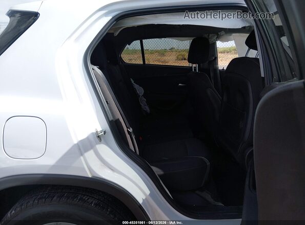 3GNCJLSB7JL401132 2018 CHEVROLET TRAX White VIN sticker view