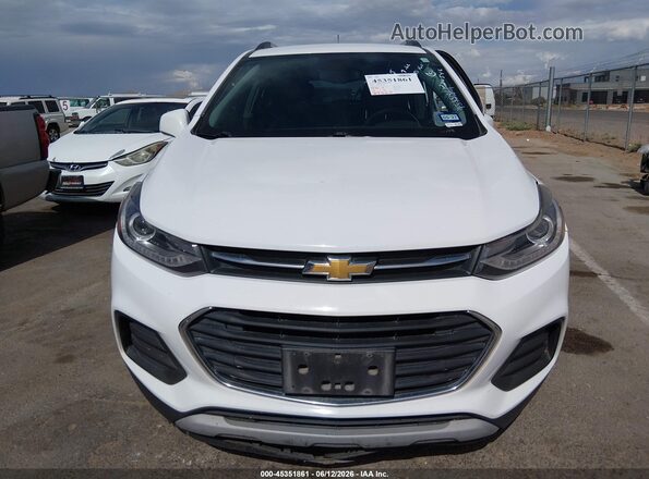3GNCJLSB7JL401132 2018 CHEVROLET TRAX White Instrument cluster view