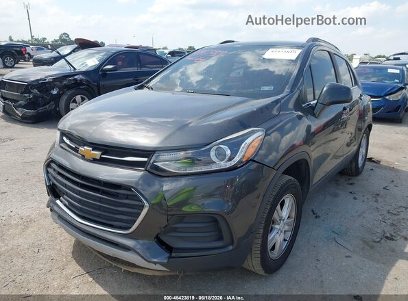 3GNCJLSB7KL277199 2019 CHEVROLET TRAX Gray წინა მარცხენა ხედი სამი მეოთხედიდან